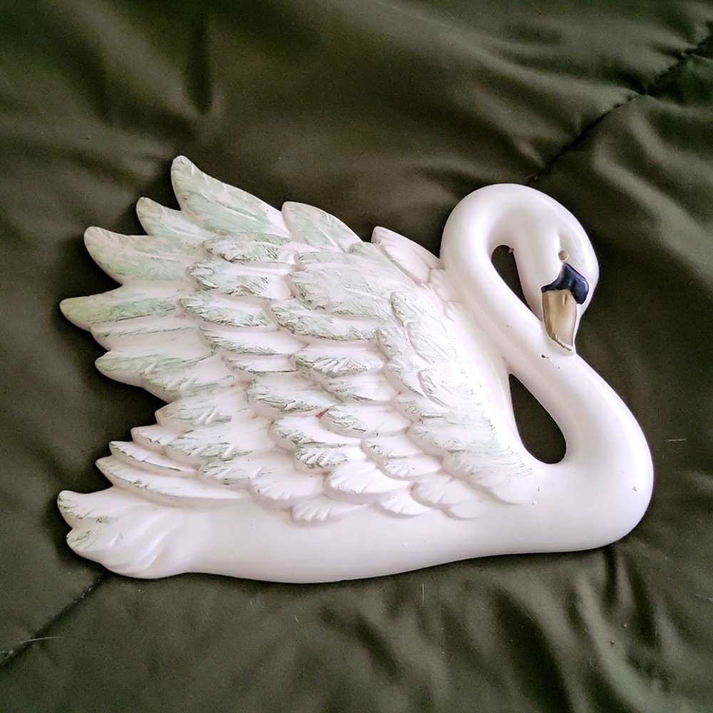 VTG Miller Studio Chalkware Swan | 1968
